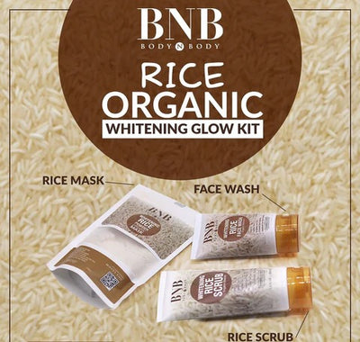 BNB Rice Brightening Glow Kit
