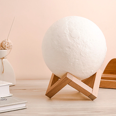 16 in 1 High Quality LED Moon Light Lamp With Stand – Mind Glowing 3D Lamp – Bedroom Led Bed Lamp Desk Lamp – Moonlight sensation Home decor | Led Moon Light with 15cm Size