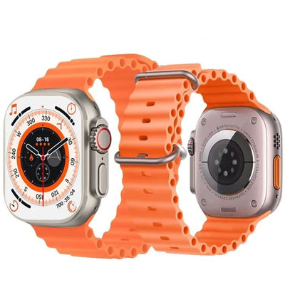 T 800 Ultra Smart Watch Series Bluetooth Call with Ocean Strap Wireless Charging